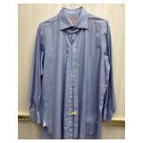 Sz: XL Thomas Pink Menï¿½s Blue Shirt