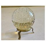Bubble Art Glass Orb