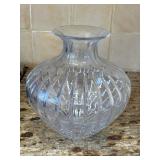 LARGE CUT CRYSTAL AMPHORA VASE 10ï¿½