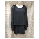 Sz 10 Joseph Radcliffe Black Pancho Dress