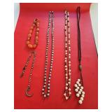 (5) Beaded Necklaces
