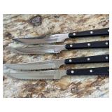 (4) Henckels International Eversharp steak knives