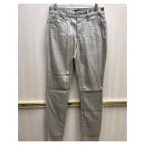 Sz: 6 ï¿½NYDJï¿½ Silver Womens Skinny Jeans