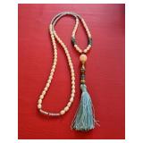 Tassle Drop Necklace w/Fresh Water Pearls &