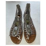 Sz 8 Sam Edelman Gladiator Sandals with