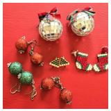 (6) Prs Christmas Earrings