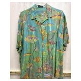 Sz: L Coogi Australia Menï¿½s Fish Shirt
