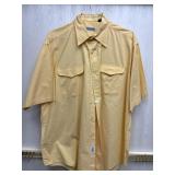 Sz: XL Bullock & Jones Menï¿½s Yellow Shirt
