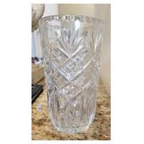8.75" ï¿½ 4.5" Crystal Vase
