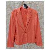 Jill Sanders Cashmere Blazer & Mossimo Sweater Sz