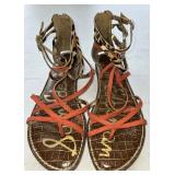 Sz 8 Sam Edelman Gable Gladiator Sandals with an
