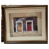 3D Shadow Box of Iconic Georgian Doors of Dublin