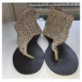 Sz 7.5 Joannis Crocheted Sandals