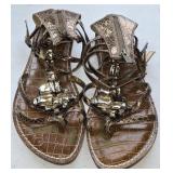 Sz 8 Sam Edelman Gladiator Sandals with a