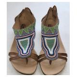 Sz 7.5 Pikolinos Alcudia Maasai Rustic Beaded