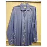 Sz: XL Peter Millar Menï¿½s Blue Long Sleeve