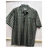 Sz: XL Jim Thompson Silk Elephant Shirt