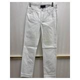Sz: 6, ï¿½NYDJï¿½ Womens White Pants ( Stained)