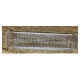 Cut Glass Butter Cracker Holder