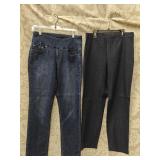 Sz 6 & Med Ladies Jeans & Slacks