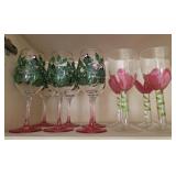 Colorful Plastic Stemware