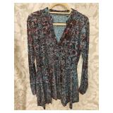 Snoskins SZ M red &black velvet semi