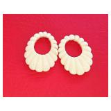 Believed to be Bone Earring Jackets or Charms