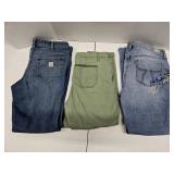 (3) Prs Ladies Jeans Sz 8