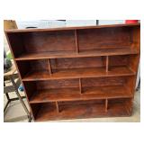 64"ï¿½12"ï¿½49" Wooden Bookcase