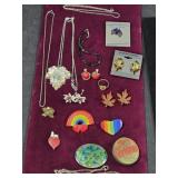 Assorted Jewelry & Pins