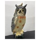 Plastic Owl Decoy 15ï¿½ Decorative