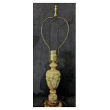 Vintage MCM Italian Alabaster Table Lamp