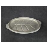 15" Vintage Cast Aluminum Roaster Insert or