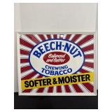 21ï¿½x17ï¿½ Beech-Nut Tobacco, Wall Sign