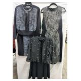 (3) Sz 10 Black Outfits