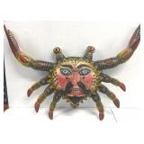 Wooden Mexican Carved and Painted Very Detailed