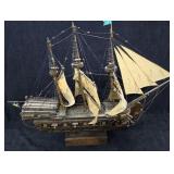 Detailed Model Ship Replica of the Black Pearl