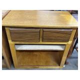 32.5ï¿½x19"x30.5ï¿½ Mid-Century Modern Nightstand