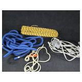 Assorted Ropes & Extension Cords
