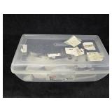 (2) Plastic Containers w/Cake Decorating Supplies