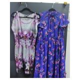 (2) Sz Med Floral Dresses