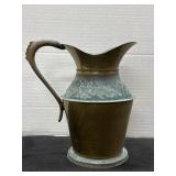Vintage Metal Pitcher 9ï¿½
