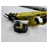 Ryobi 18V ONE+ Cordless Reciprocating Saw and a