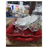 Contents of 4500 Shelf Including Pfaltzgraff