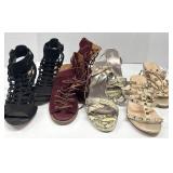 Sz 8 (4) Pairs of Womenï¿½s Shoes