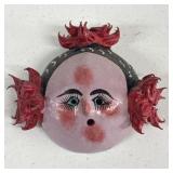 VTG Handmade Coconut Shell Mexican Folk Art Head