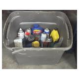 Assorted Cleaning Supplies, Insect Killers, Oils