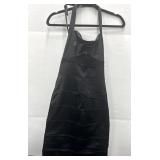 Bebe Satin Black Dress Size S