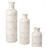 NIB Komely Set-3 Small Ceramic Vases