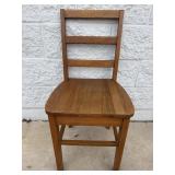 Wooden Ladder-back Chair 33"x16ï¿½x15ï¿½
